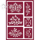 [1823105] Stencil Flex 05 Ornamental III