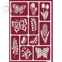 [1823111] Stencil Flex 11 Mariposas