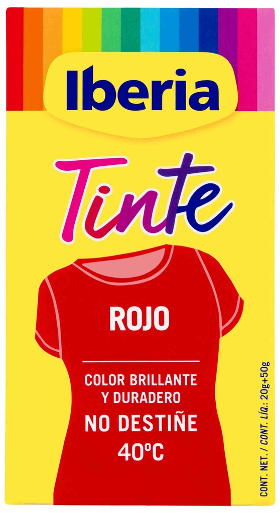 Tinte Iberia Rojo