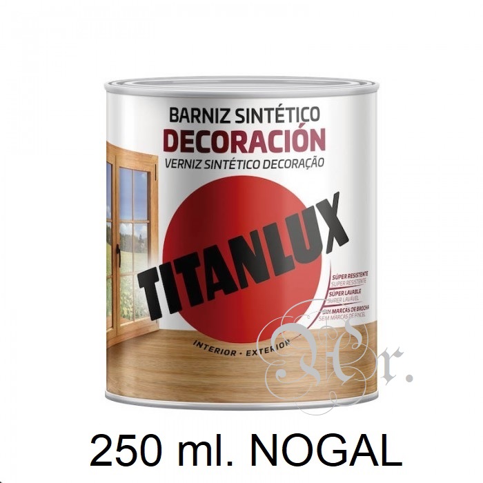 Barniz Tinte Titan 250 Ml. Nogal