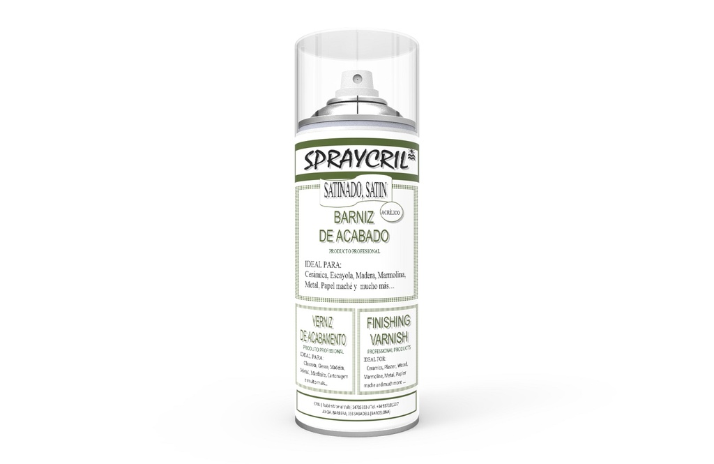 Barniz Spraycril Satin