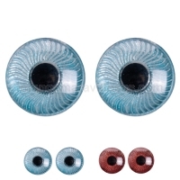 Ojo Iris Azul 7.5 Mm. 100 U.