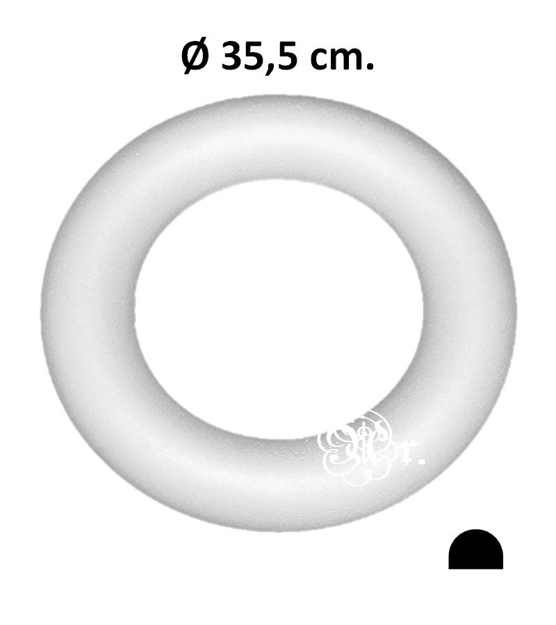 Corona 3/4 Porex 35,5 Cm.