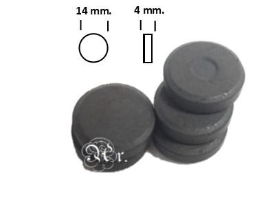 Iman Ferrita Ø 14 Mm. 5 U.