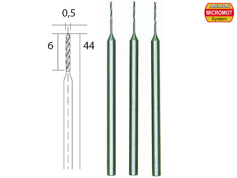 Set 3 Broca 0,50 Mm. 28864