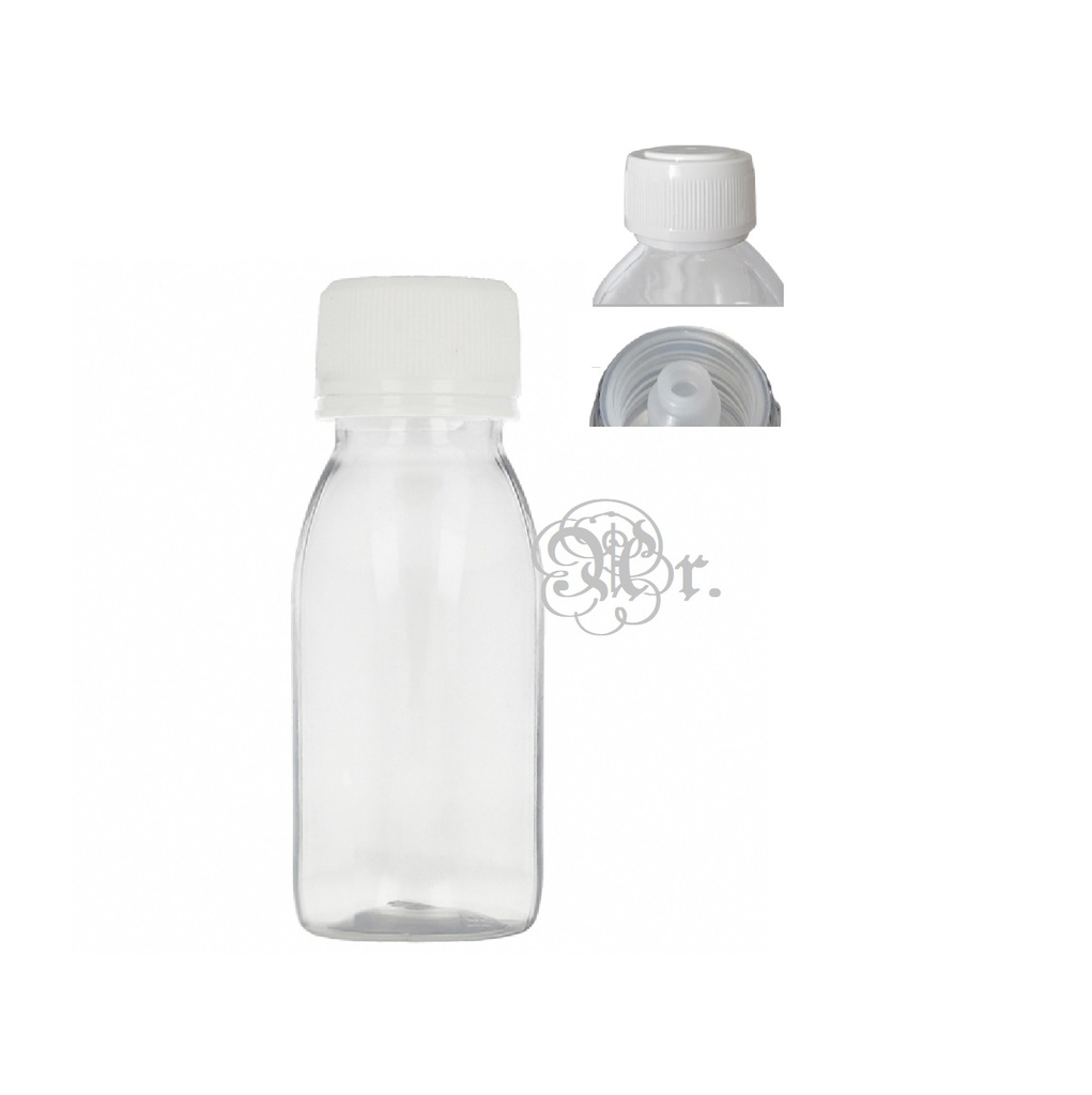 Botella Pet. 60 Ml. Tapon