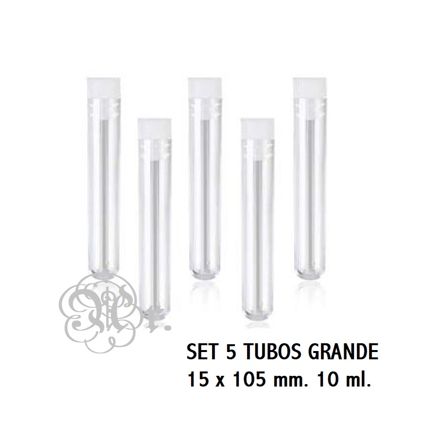 Set 5 Tubo Plastico Grande 