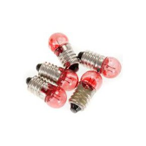 Bombilla 3.5 V. Roja 12 U