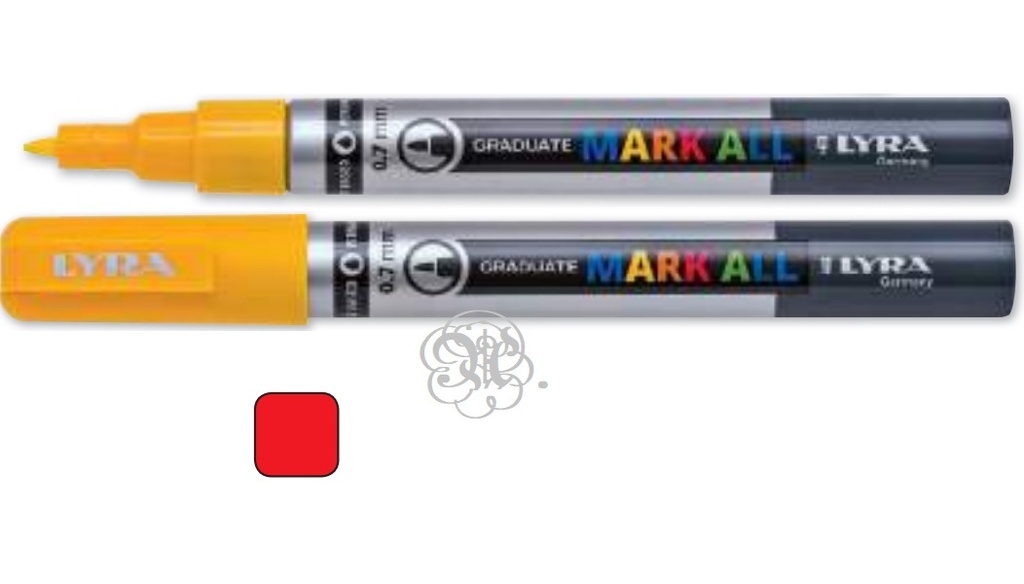 Rotulador Mark All 0.7 Rojo