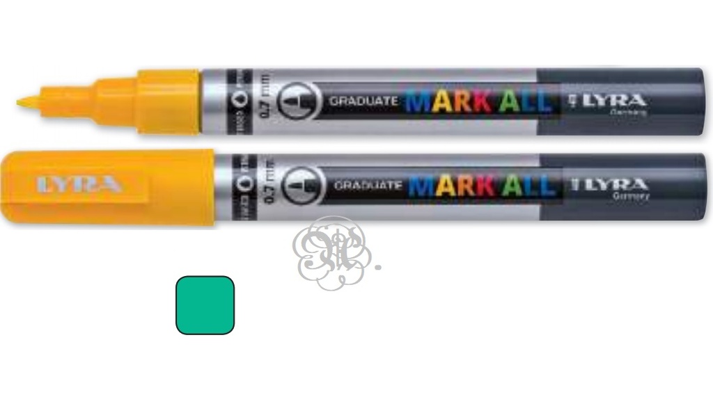 Rotulador Lyra Mark All 0.7 mm Verde Claro