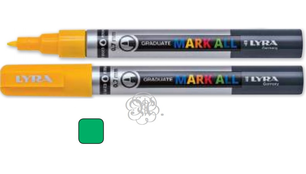 Rotulador Lyra Mark All 0.7 mm Verde Oscuro