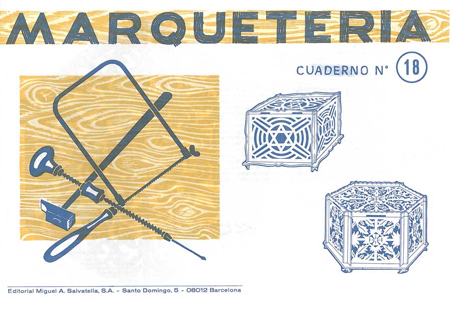 Cuadernillo Marqueteria 18