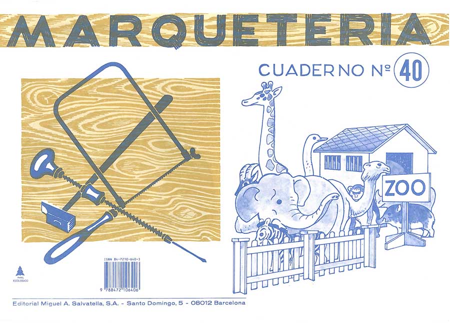 Cuadernillo Marqueteria 40