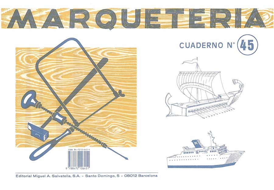 Cuadernillo Marqueteria 45