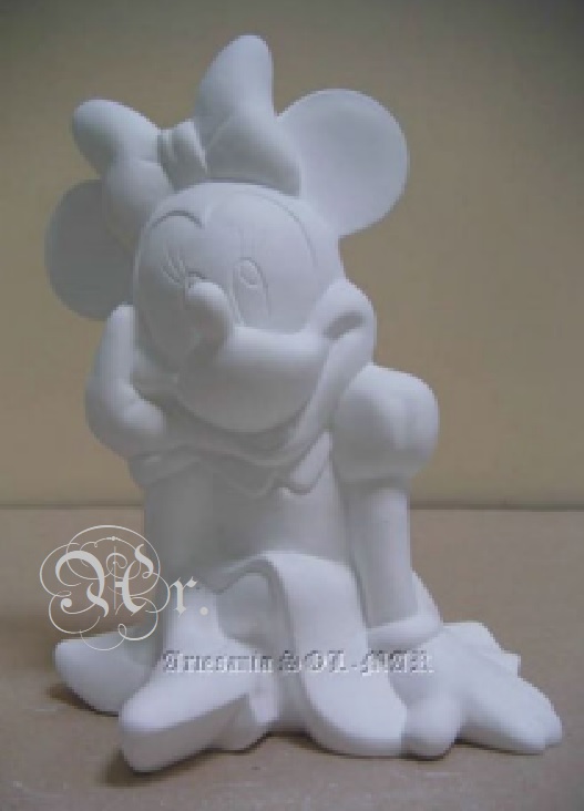 Minnie Sentada 424 19 Cm. P. Ceramico