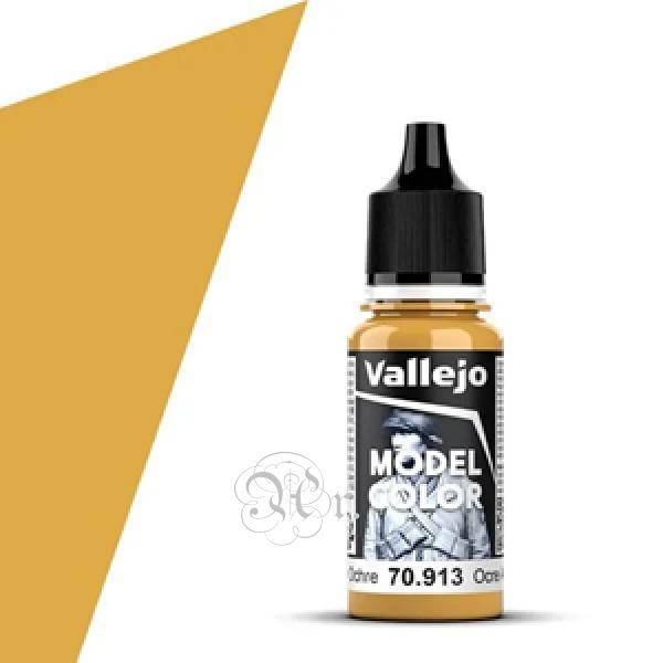 Vallejo Model Color 70.913 Ocre Amarillo 18 ml