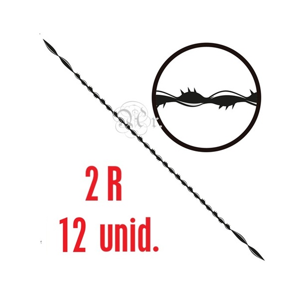 Pelos Marqueteria 13 Cm. 2R 12 U.