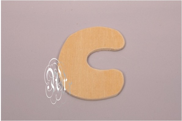 Letra C. Madera