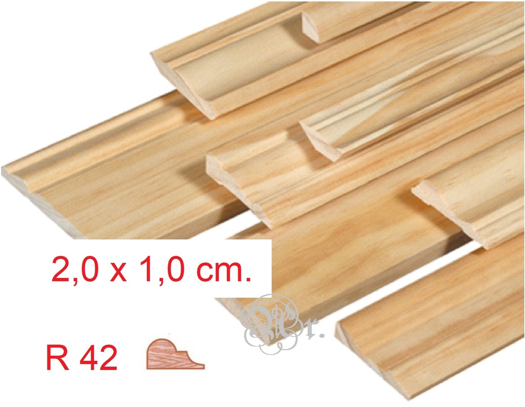 Moldura 42 20*10*650 Mm.