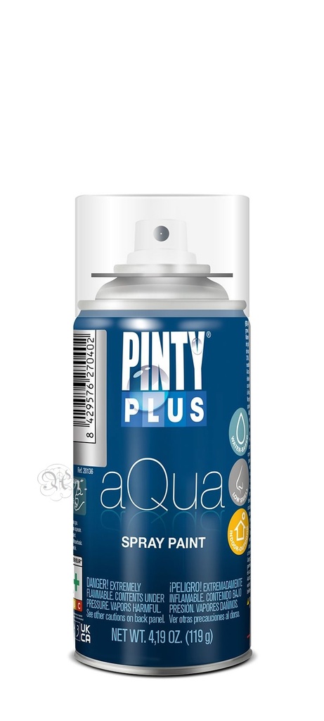 Pintyplus Aqua 210 Ml. Plata