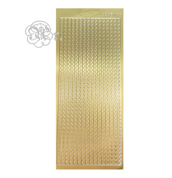 Sticker Oro 1500572 Linea Ondas