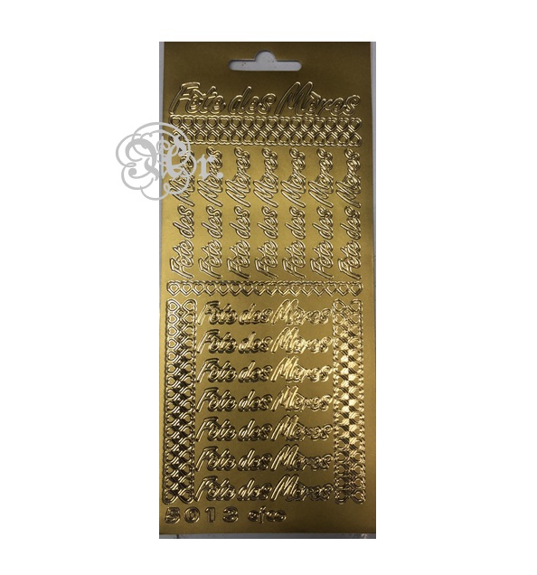 Sticker Oro 5013 Fetes Des Meres