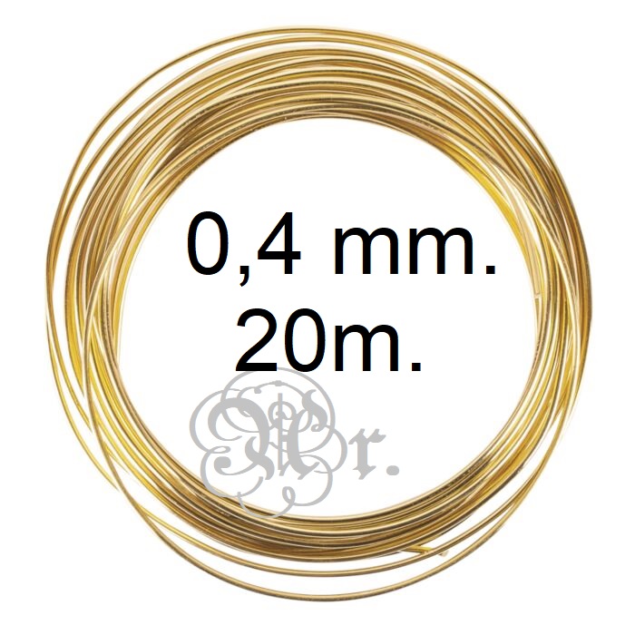 Hilo Laton 0.4 Mm. 20 M.