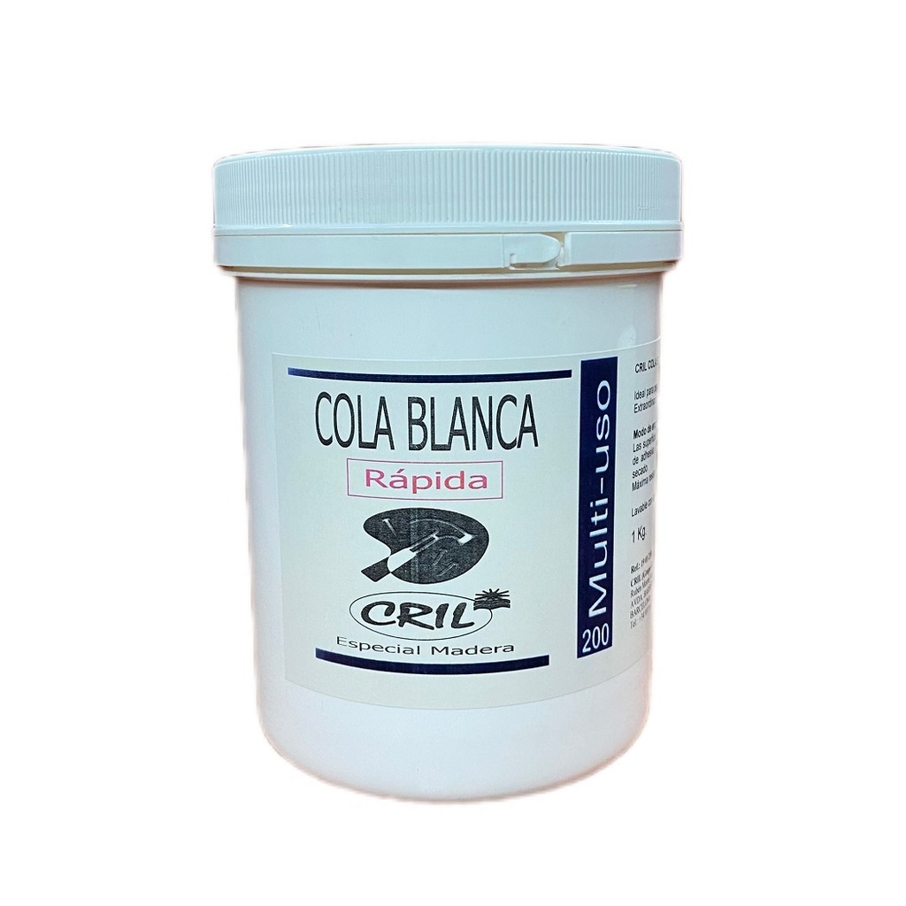 Cola Blanca Rapida Cril 1000 G.