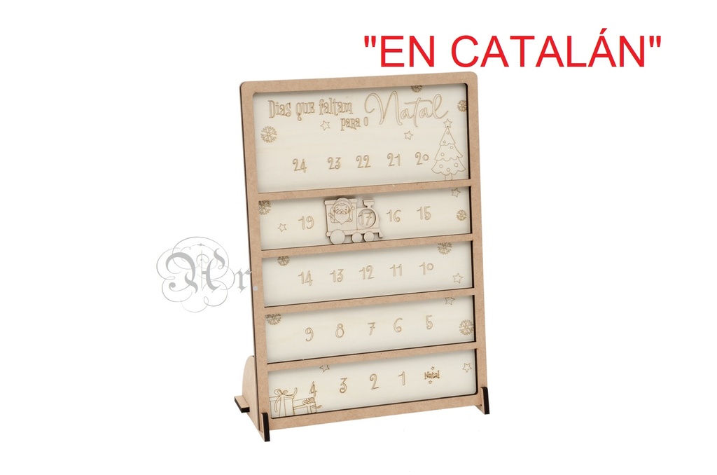 Calendario Navidad 588 22*30.7 Cm. Catalan