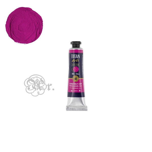 60 Oleo Titan 20ml. Violeta Cobalto Claro