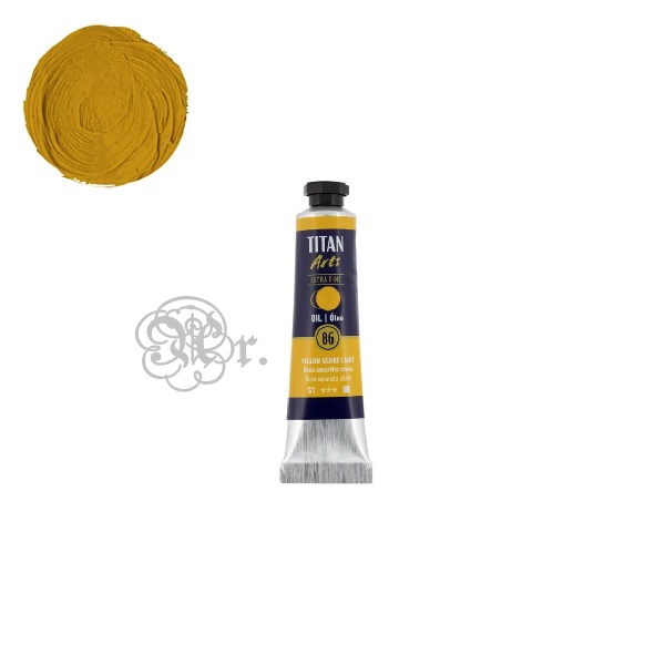 86 Oleo Titan 20 ml. Ocre Amarillo Claro