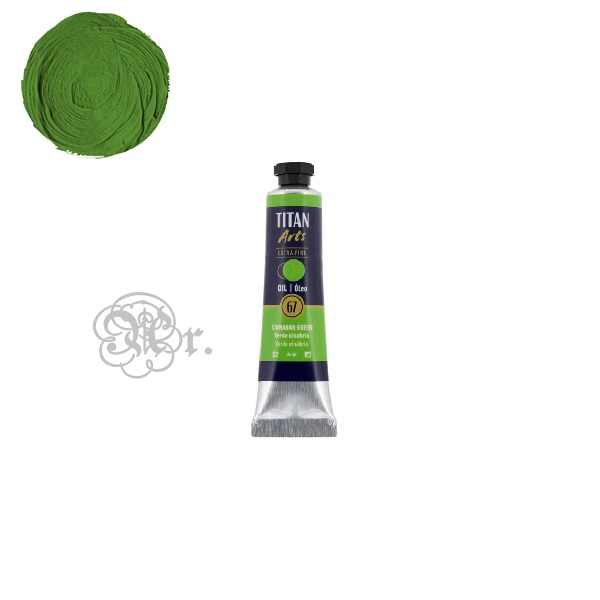 67 Oleo Titan 20 ml. Verde Cinabrio