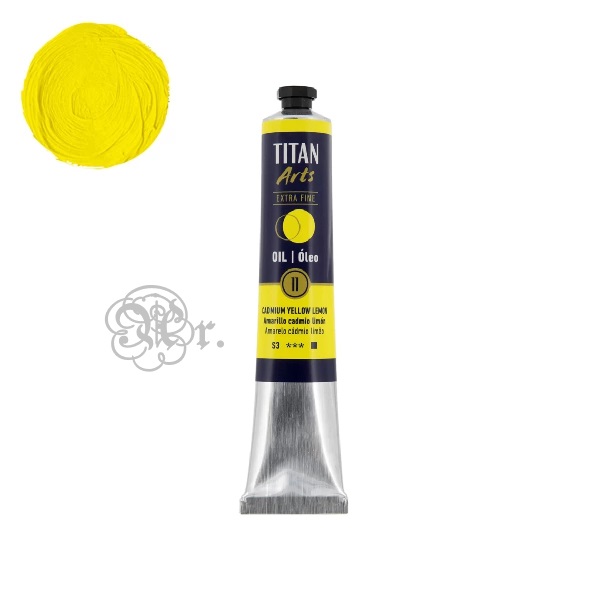 11 Oleo Titan 60ml. Amarillo Cadmio Limón