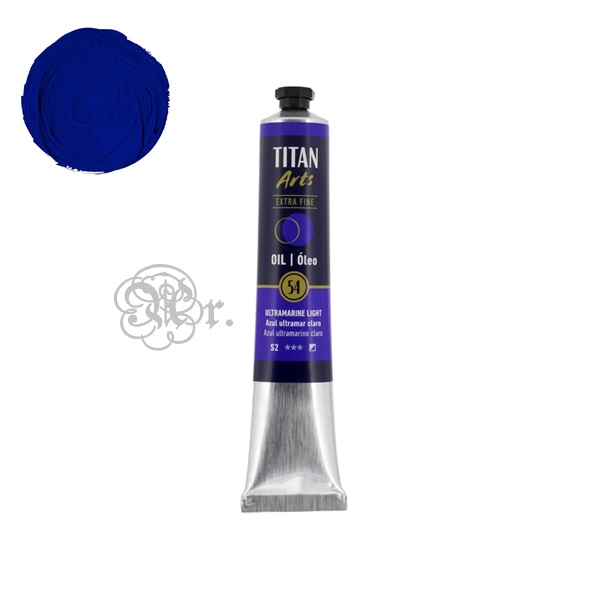 54 Oleo Titan 60 ml. Azul Ultramar Claro