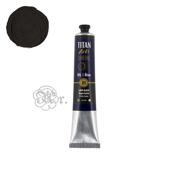 84 Oleo Titan 60ml. Negro Humo