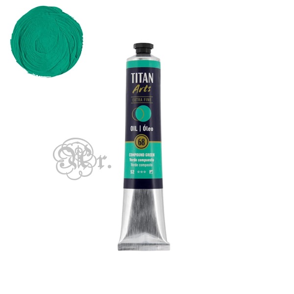 68 Oleo Titan 60 ml. Verde Compuesto