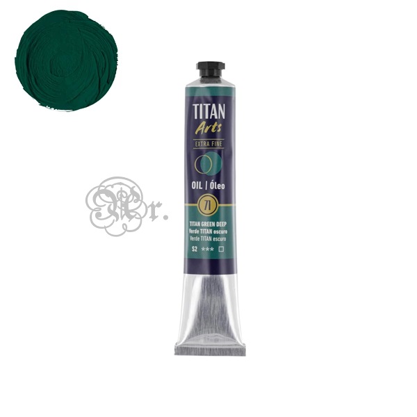 71 Oleo Titan 60 ml. Verde Titan Oscuro