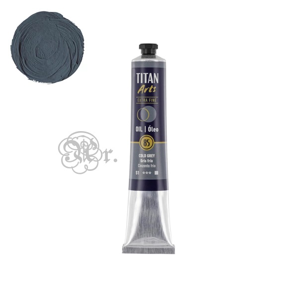 85 Oleo Titan 60 ml. Gris frio