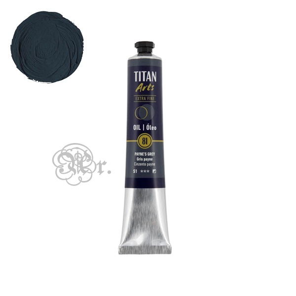 81 Oleo Titan 60 ml. gris de payne