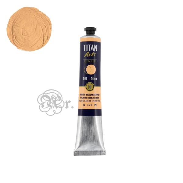 10 Oleo Titan 60 ml. Amarillo Napoles Rojizo
