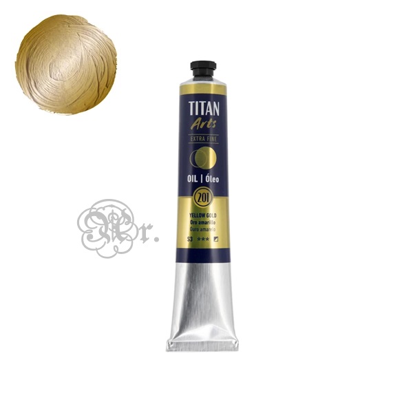 201 óleo Titan 60ml. oro amarillo