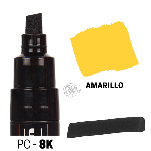 Rotulador Posca PC-8K Amarillo