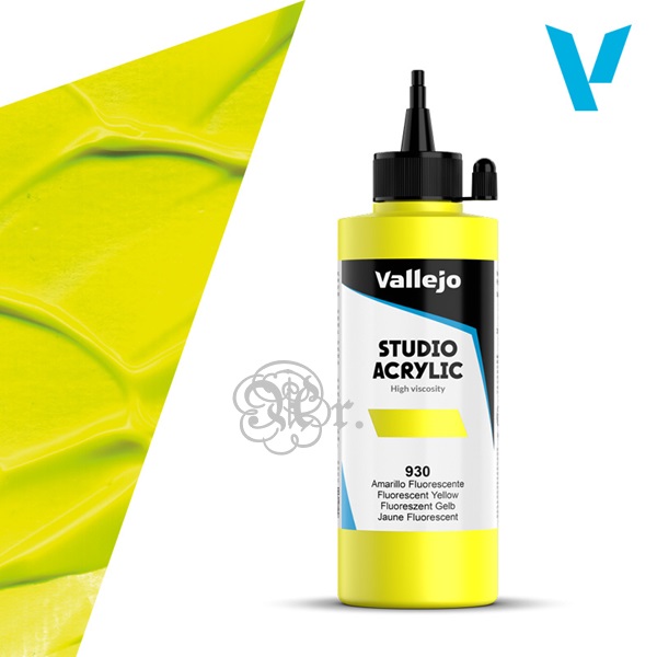 930 Acrilico Vallejo 200 ml. Limon Fluo