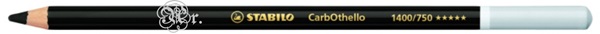 Lapiz Pastel Stabilo CarbOthello 750 Negro neutro