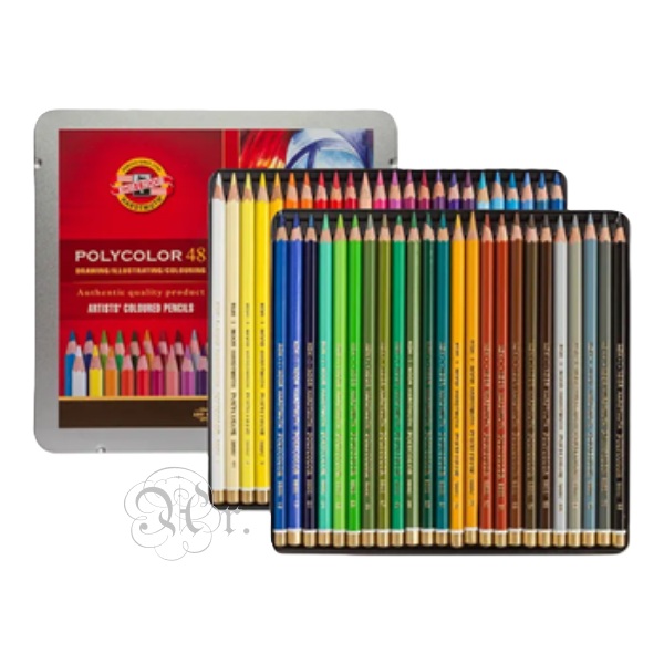 Lapices Polycolor Koh-i-noor 48 colores
