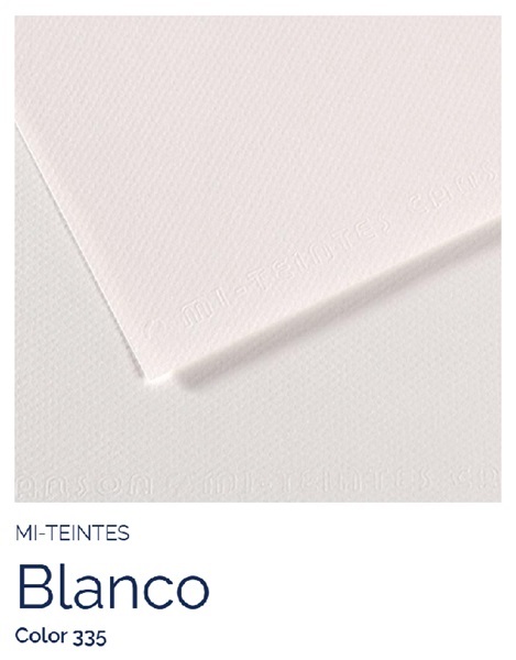 Papel Canson Mi-Teintes 335 blanco