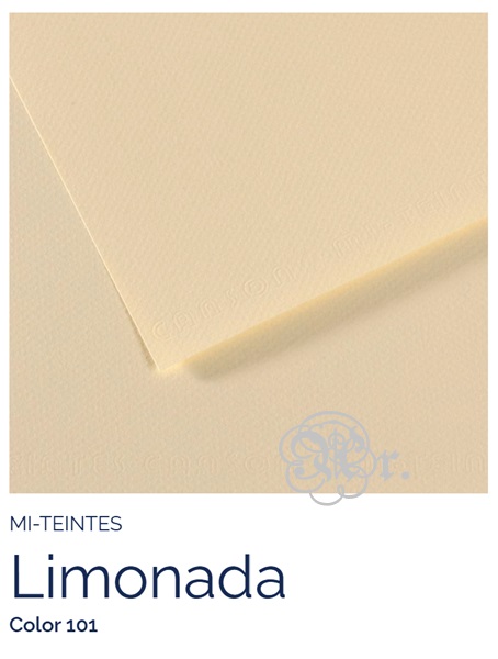 Papel Canson Mi-Teintes 101 Llimonada