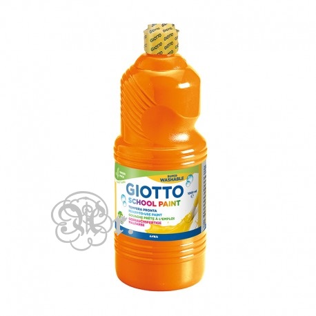 Tempera Giotto 1 L. Naranja