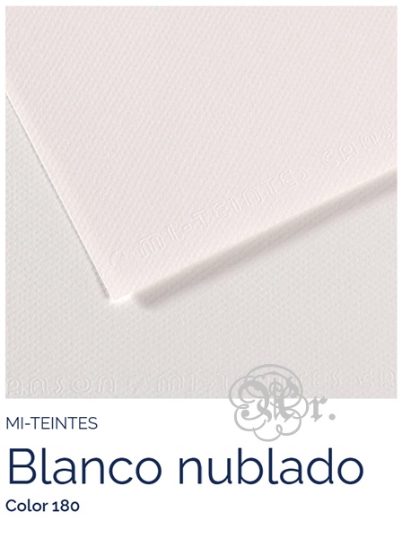 Papel Canson Mi-Teintes 180 Blanco Niebla