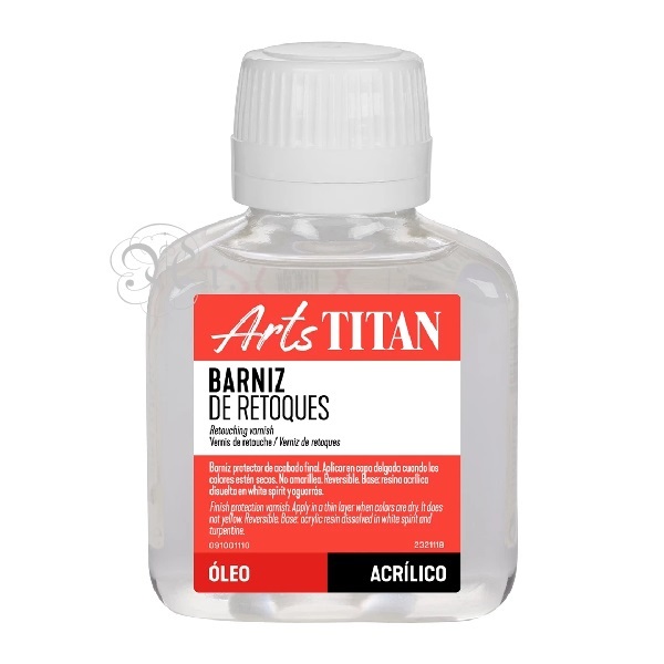 Barniz de retoques titan 100 ml.